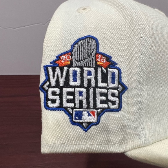 New Era, 59Fifty Fitted Hat, New York Mets, White - Picture 2 of 10